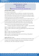Đề thi học kì 1 Văn 8 - Đề số 15
